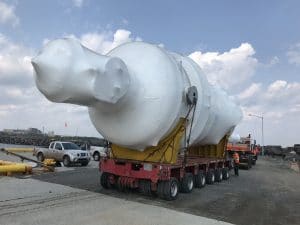 Arrimage et transport de modules surdimensionnées, STEVEDORING AND TRANSPORT OF OVERSIZED PARTS