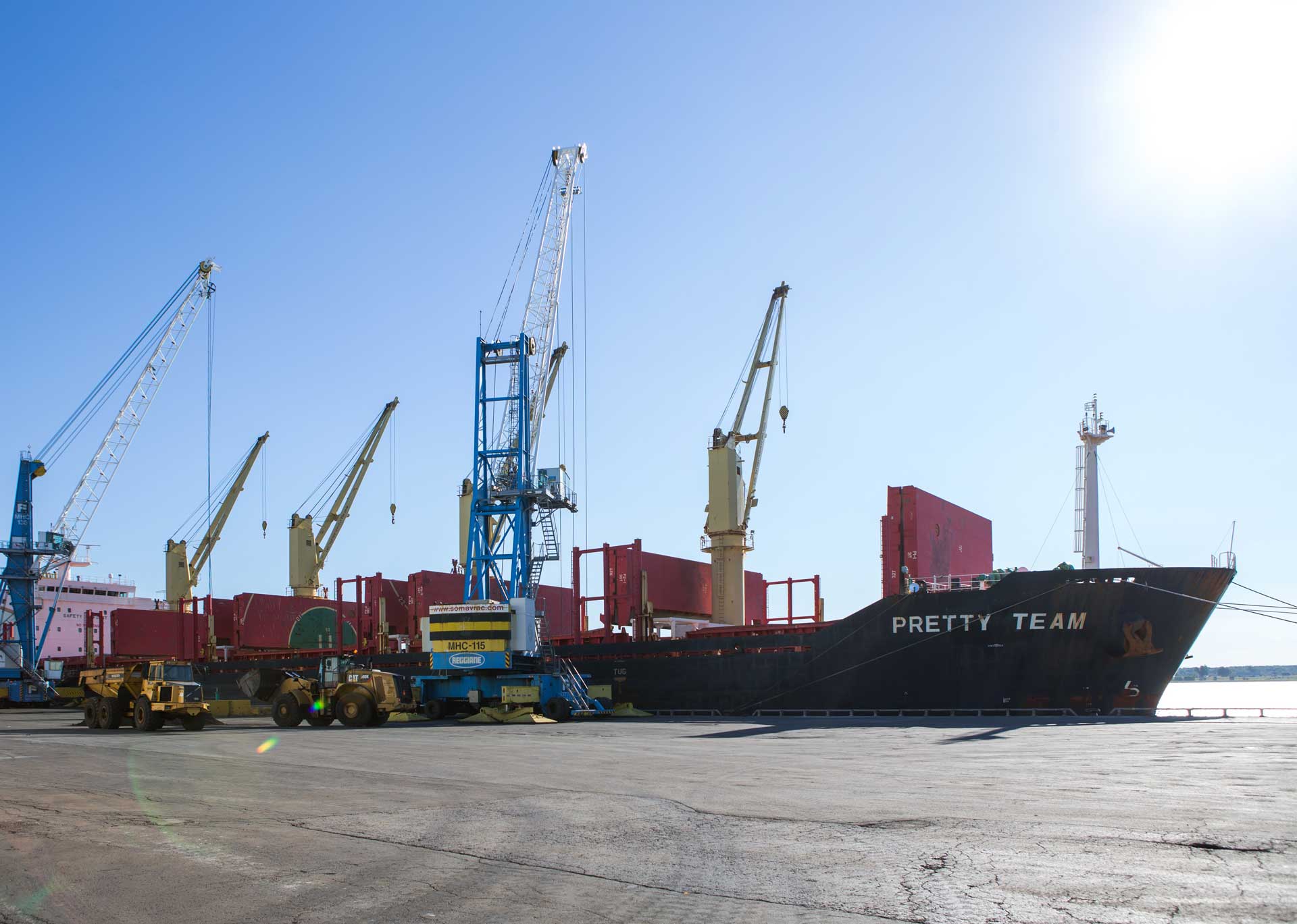 Groupe Somavrac, service d'arrimage, stevedoring